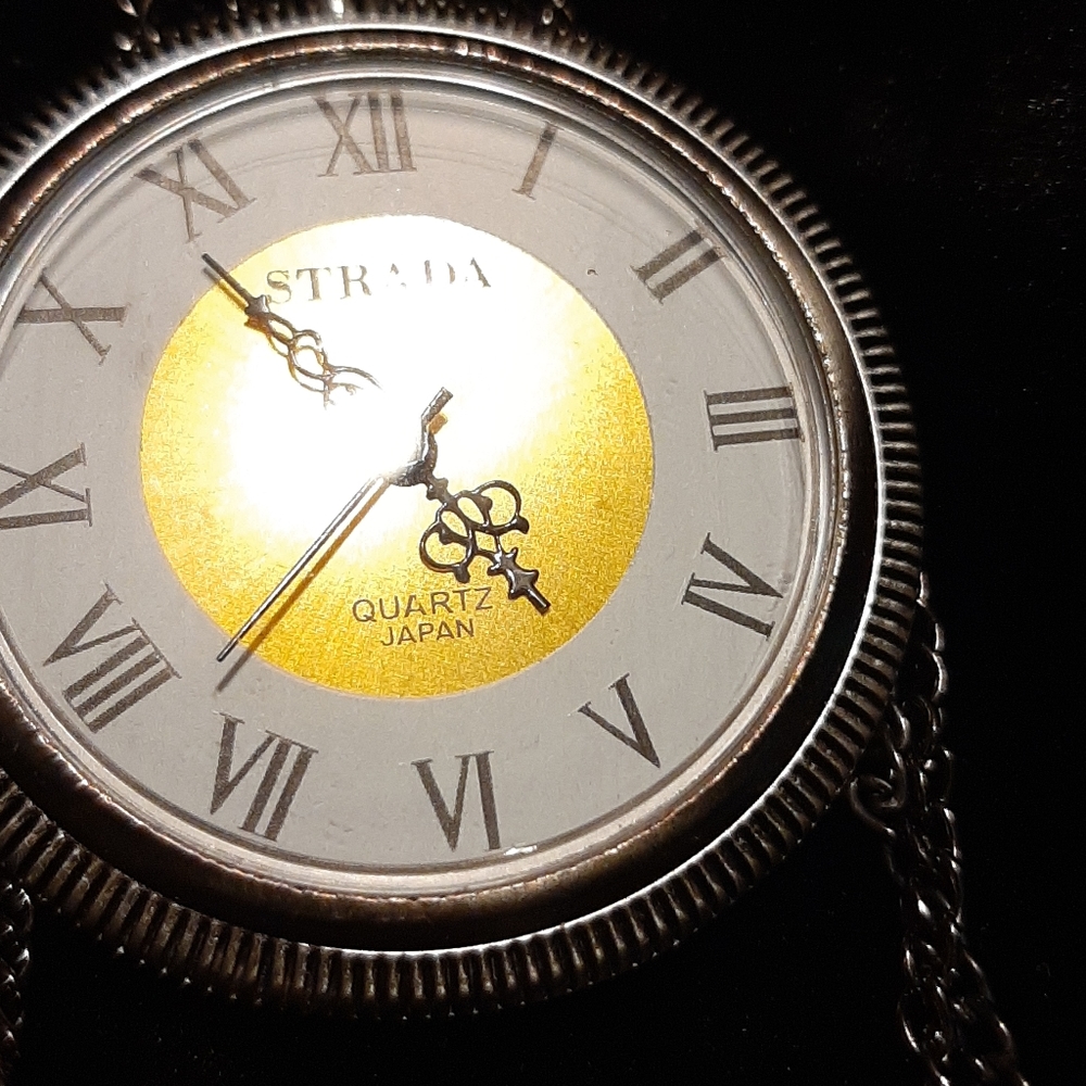 Antique Gold Strada Pocket Watch